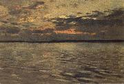 Levitan, Isaak Lake evening oil painting picture wholesale